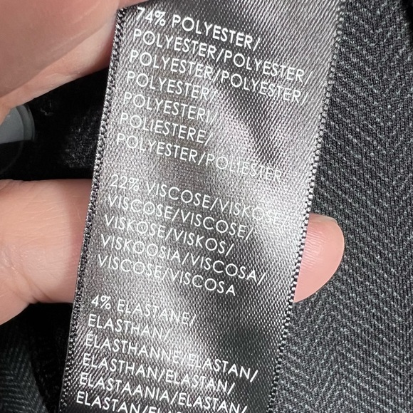 Liverpool Knit 2 button Blazer grey/black herringbone - Picture 3 of 9